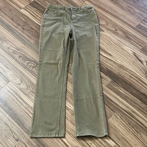 Coldwater Creek Khaki Women's Straight Leg Jeans